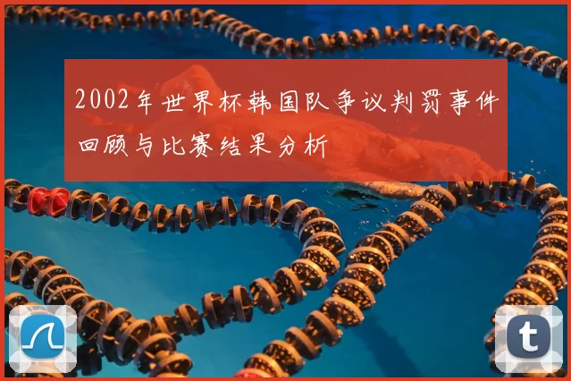 2002年世界杯韩国队争议判罚事件回顾与比赛结果分析