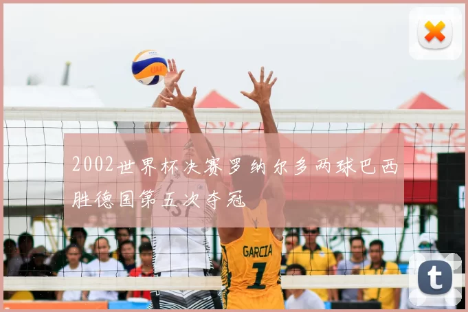 2002世界杯决赛罗纳尔多两球巴西胜德国第五次夺冠